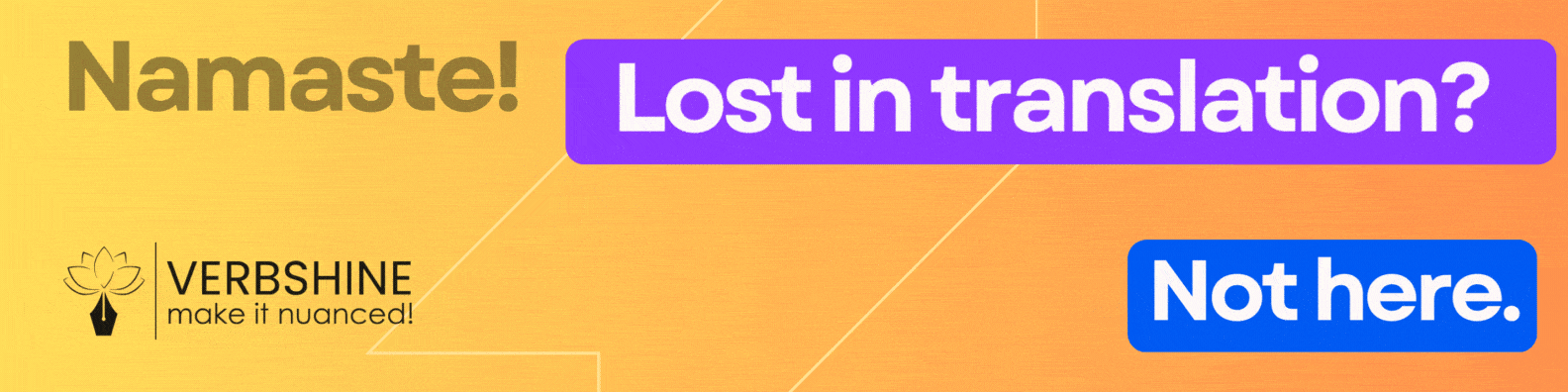 Verbshine Animated Banner